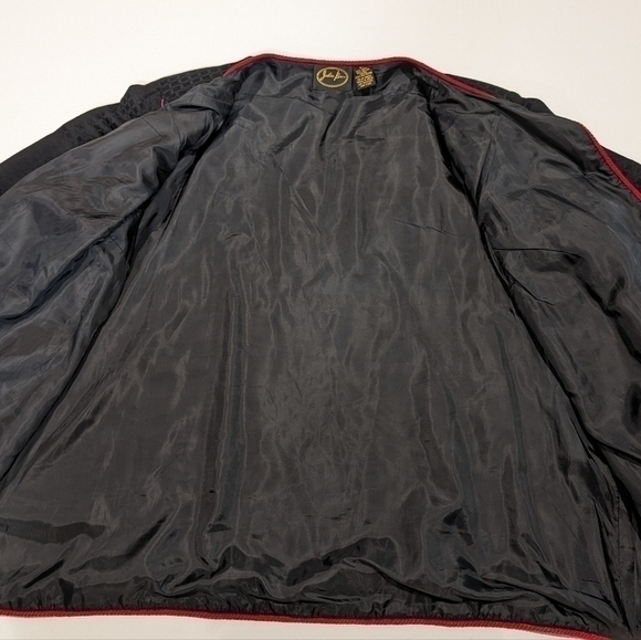 Julia Kim Embroidered Abstract Art Blazer Size 1X Art To Wear - Picture 13 of 16